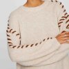 Vila - Vihaddo o-neck detail knit