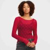 JJXX - Jxleah lace ls deep back top