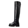 Bianco - Kall over knee boot