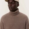 Les Deux - Eddie wool rib rollneck knit