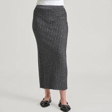 Vila - Vibella glitter knit skirt