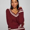 Vila - Visena l/s v-neck knit pullove