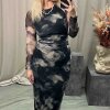 Unique Studio - Elly print ls dress2