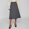 Vila - Viabina hw pleated midi skirt