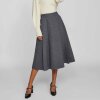 Vila - Viabina hw pleated midi skirt