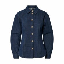 Pieces - Pcfabia ls fitted denim shirt