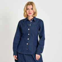 Pieces - Pcfabia ls fitted denim shirt