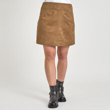 MOOD COPENHAGEN - Leia faux suede skirt