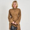 MOOD COPENHAGEN - Leia faux suede shirt