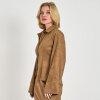 MOOD COPENHAGEN - Leia faux suede shirt