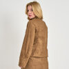 MOOD COPENHAGEN - Leia faux suede shirt