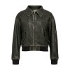 Object - Objscarlet biker jacket