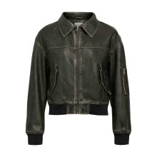 Object - Objscarlet biker jacket