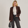 MOOD COPENHAGEN - Lara faux suede jacket