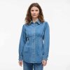 Vila - Visikka l/s denim shirt