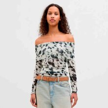 JJXX - Jxminna mesh ls shoulder top