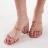 NA-KD - Croc squared strap sandals