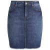 Pieces - Pcida mw denim skirt MBLD